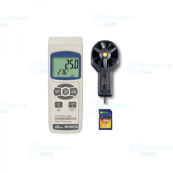Lutron AM-4207SD Anemometer 3in1