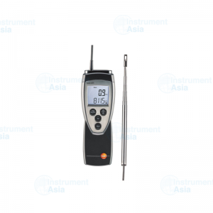 Thermal anemometer with flow probe