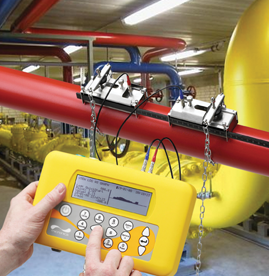 เครื่องวัดอัตราการไหลของน้ำ (Ultrasonic Flow Meter)